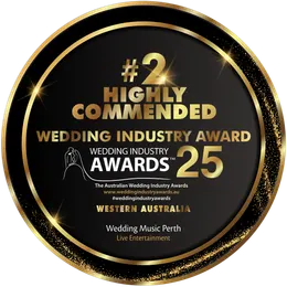 Live Entertainment, Wedding Industry Awards WA Highly Commended 2025